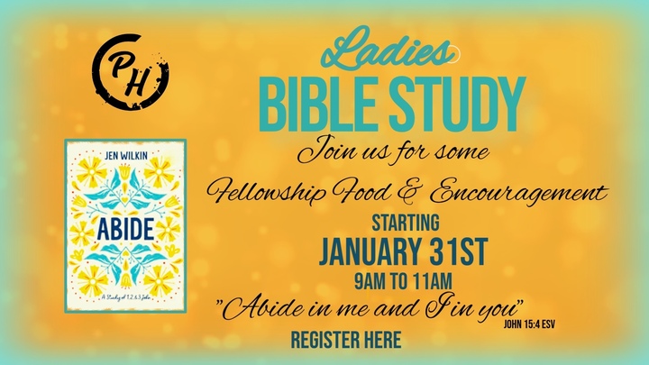 Ladies Abide Saturday Bible Study logo