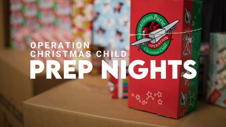 Operation Christmas Child Prep Nights - 2026 logo
