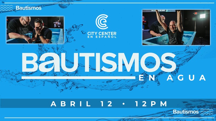CCE  Bautismo En Agua - Abril 12 logo