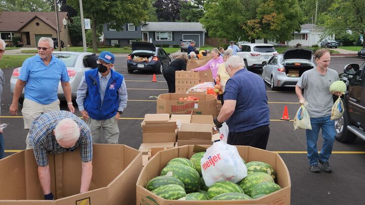 Mobile Food Bank Volunteer Signup logo