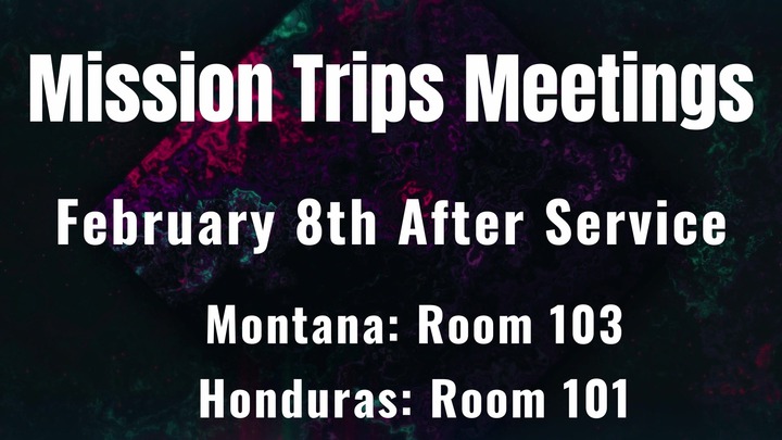 Missions Trip in Depth Meeting logo