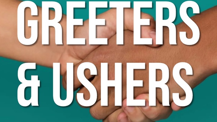 Ushers & Greeters Meeting logo