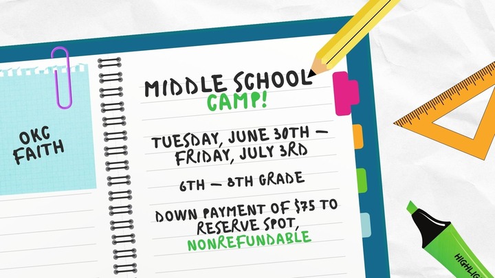 Jr High Summer Camp logo