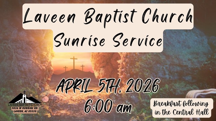 2026 Easter Sunrise Service logo