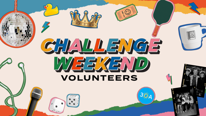 Serve at Challenge Weekend logo