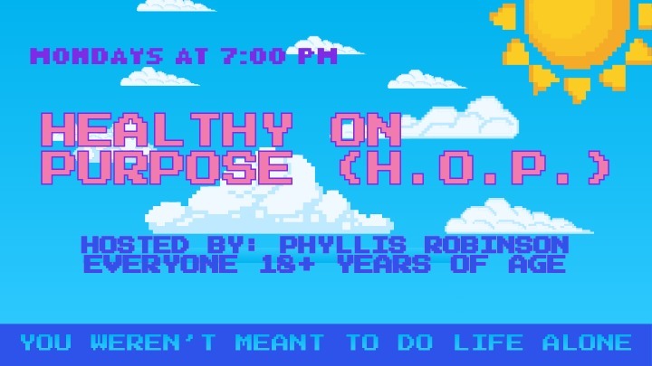 Healthy On Purpose (H.O.P.) logo