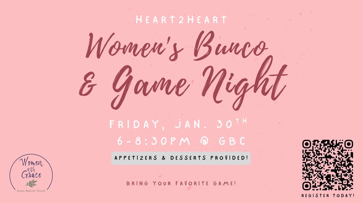 Women's Bunco & Game Night! logo