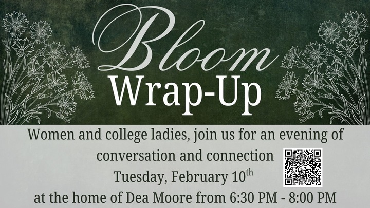 "Bloom" Wrap-up for Women/College Girls logo
