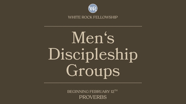 Men's Discipleship Groups logo