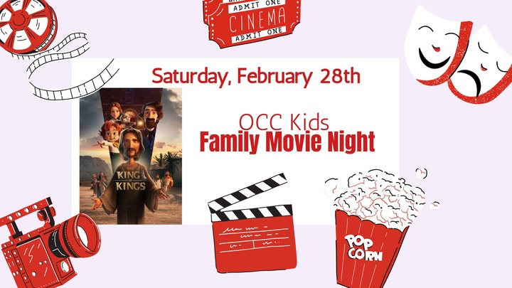 OCC Kids Family Movie Night logo