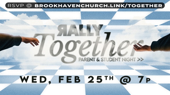 RALLY Together: Parent & Student Night logo