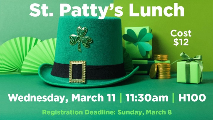 Senior Adults | March Lunch logo