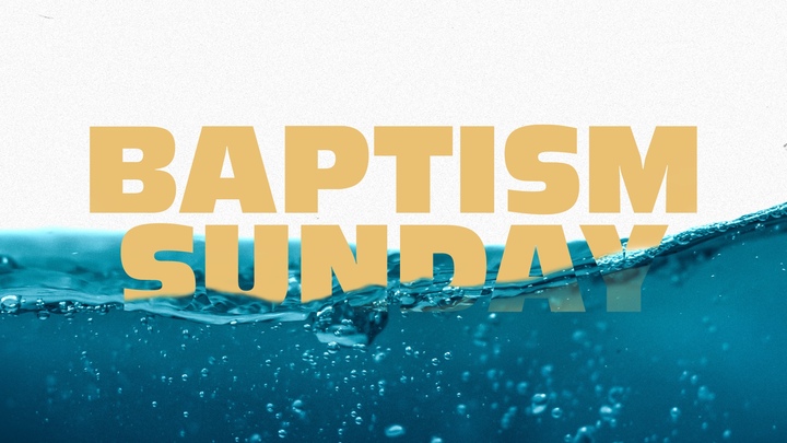 Baptism Sunday logo