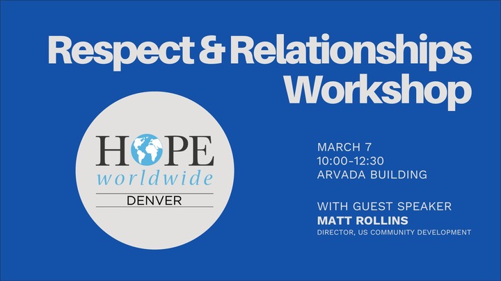 Respect & Relationships Workshop logo