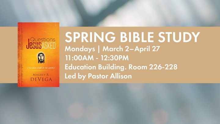 Monday Bible Study - Spring 2026 logo