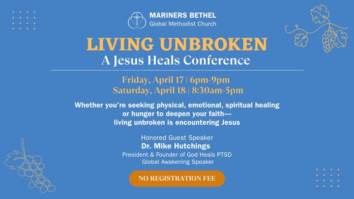 Living Unbroken: A Jesus Heals Conference:  logo