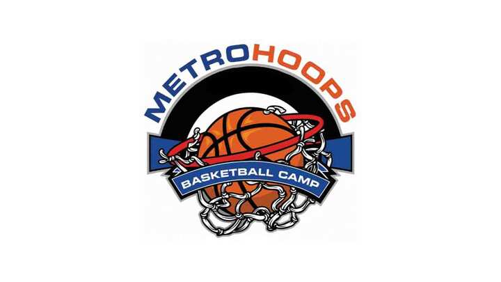 MetroHoops Basketball Camp 2026 logo