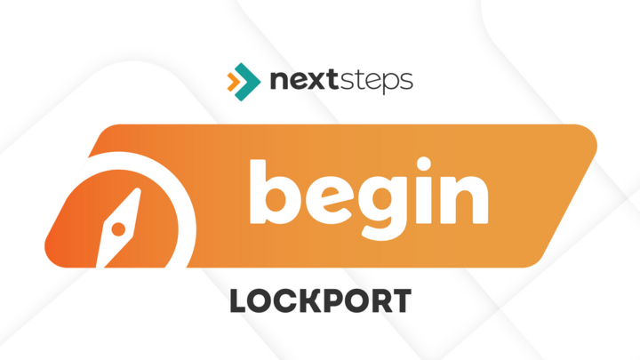 Lockport Begin - April 11am logo