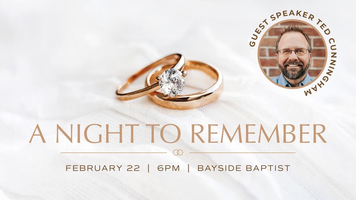 A Night To Remember With Ted Cunningham logo