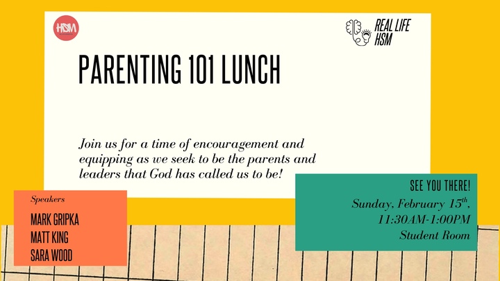 Parenting 101 Lunch logo