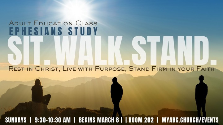 Sit, Walk, Stand: Studies in Ephesians logo