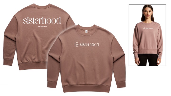 Sisterhood Sweatshirt logo