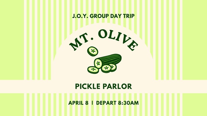 J.O.Y. Group: Day Trip to Mount Olive logo