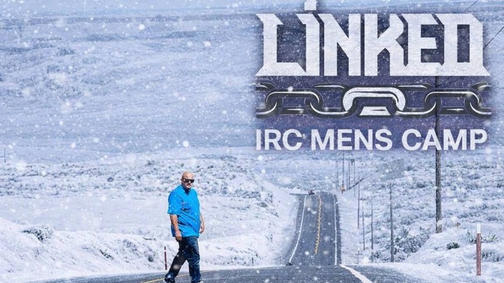 IRC Men's camp “Linked” logo