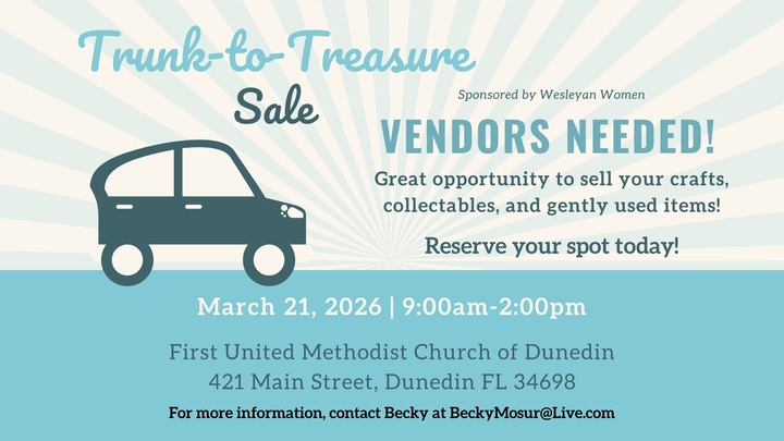 Trunk To Treasure Vendor Registration logo