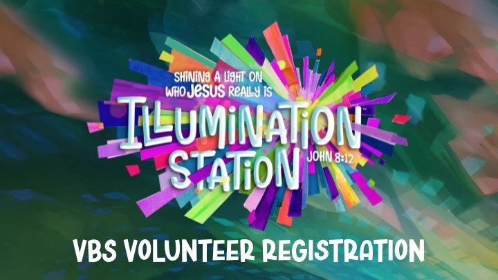 VBS Volunteer Registration logo