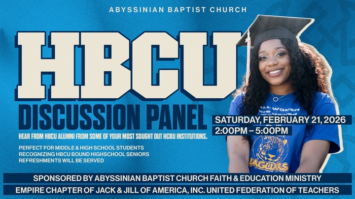 HBCU Discussion Panel logo