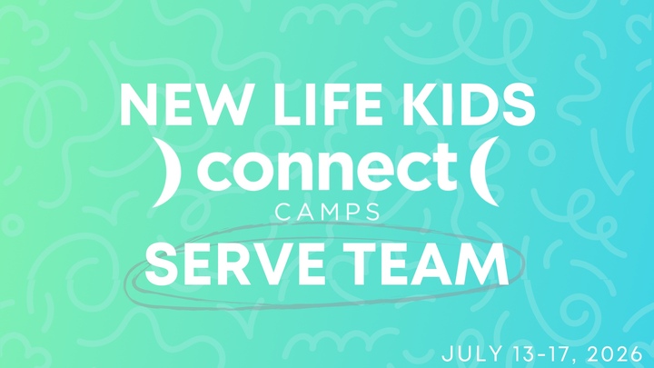 Kids Connect Camp 2026 - SERVE TEAM logo