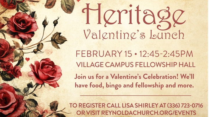 Heritage Valentine's Lunch logo