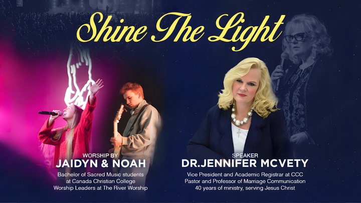 Heart & Soul Event - "Shine The Light" with Jennifer McVety logo