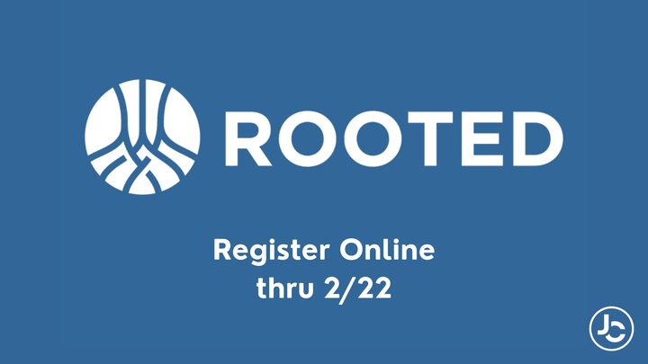 Rooted - Spring 2026 logo
