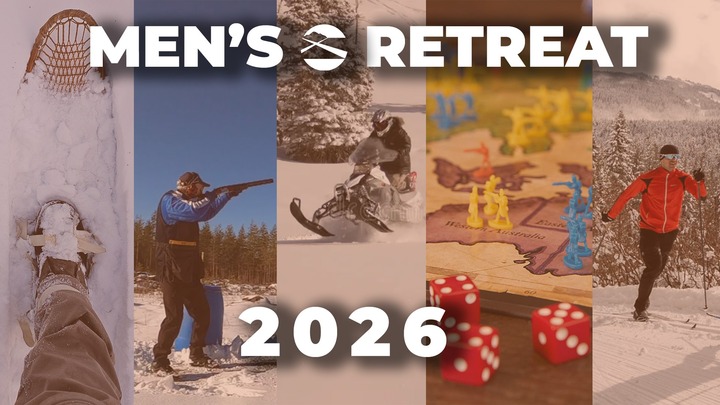 THE CROSSING MEN'S RETREAT 2026 logo