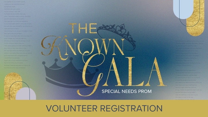 Volunteer Known Gala logo