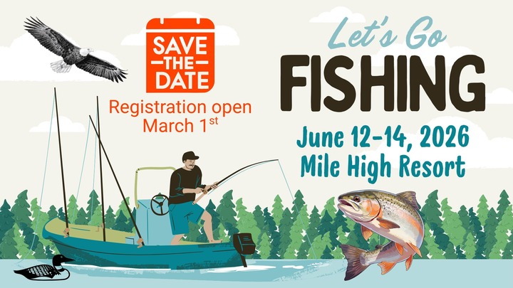 Men's Fishing Weekend logo