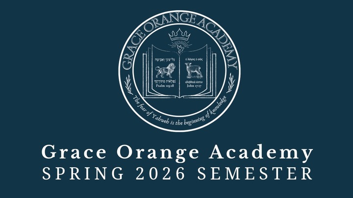 Grace Orange Academy Spring Semester 2026 - Prayer logo