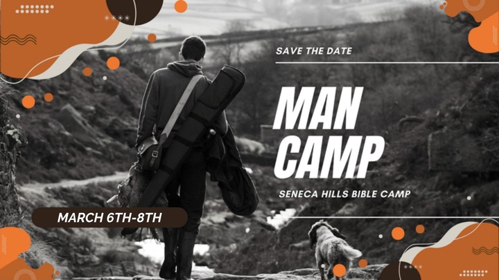 Man Camp @ Seneca Hills Bible Camp logo