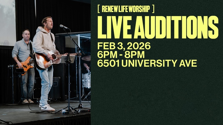 LUBBOCK | Live Worship Auditions logo