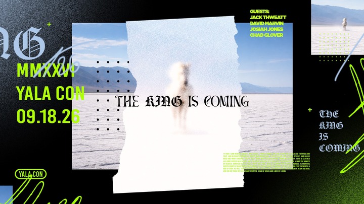 YALA CON 2026: The King Is Coming logo