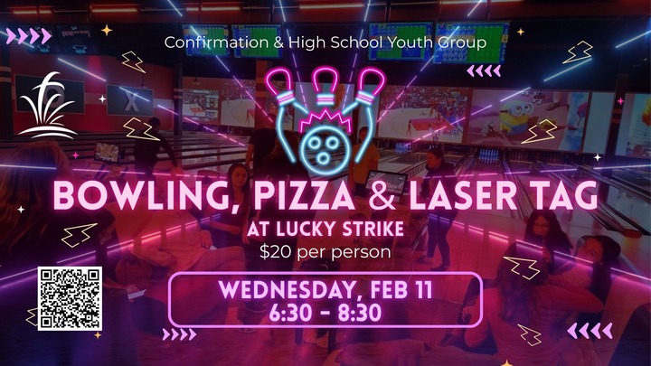 Confirmation & High School Lucky Strike Night logo