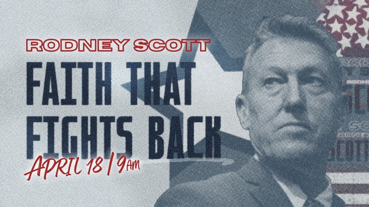 Rodney Scott - Faith that Fights Back logo