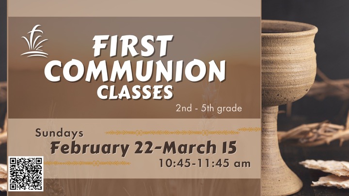 First Communion Classes logo