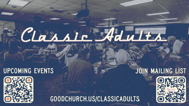 Classic Adults Luncheon - March logo