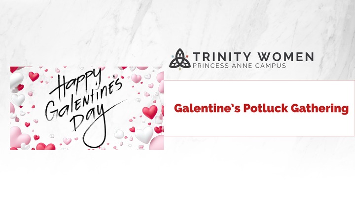 PA Trinity Women's - Galentine’s Potluck Gathering logo