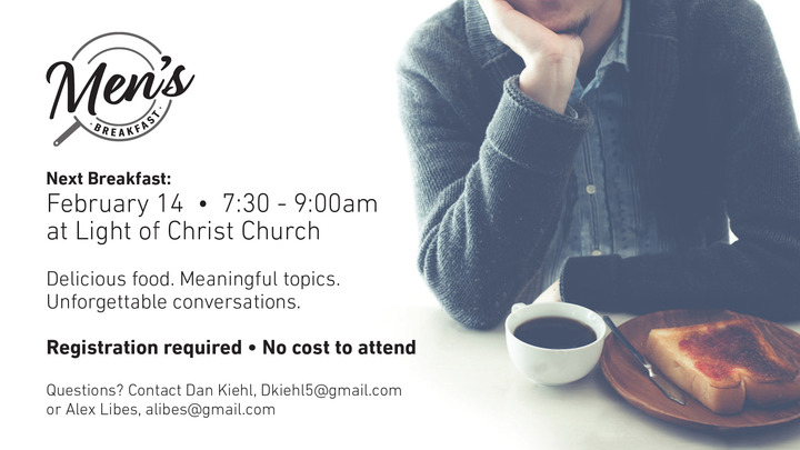 Men's Breakfast | Second Saturday of the Month logo