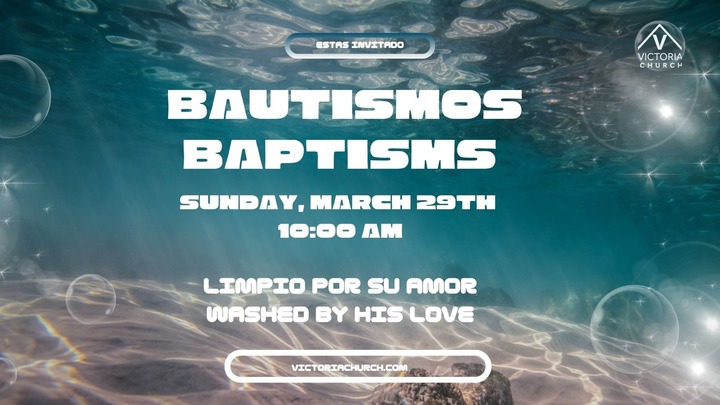 Bautismos | Baptisms | Domingo | 10:00am logo