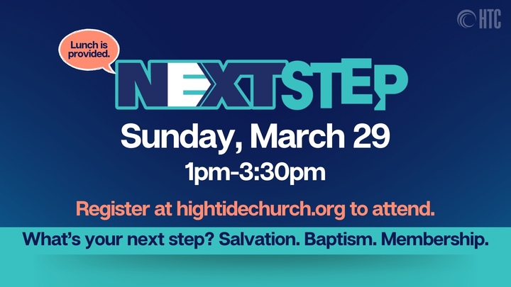 Next Step Class: March 29 logo